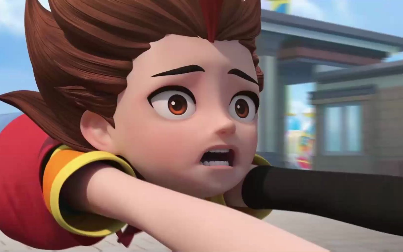 星野告诉你,去食堂的路上不要超速#双甲战陀2超环战陀 #儿童动画