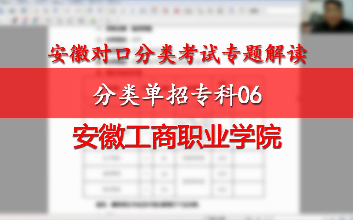 安徽分类单招专科06:安徽工商职业学院,会计机电计算机管理旅游哔哩哔哩bilibili