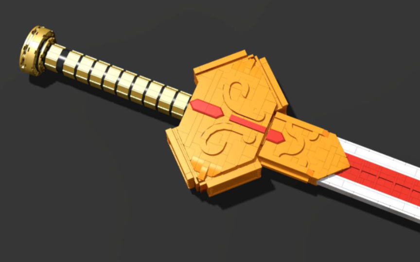 敬童年 敬美好而又悲伤的未来 乐高moc长虹剑