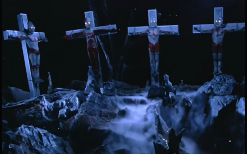 奥特六兄弟十字架之死图片
