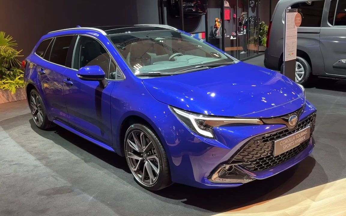 实用性更加出色,2023款丰田卡罗拉旅行混动版静态展示