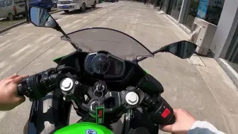 Download Video: 新手喜提Ninja400，红绿灯再多一点就回不了家了！