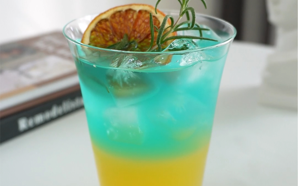 自制鸡尾酒,橙子海