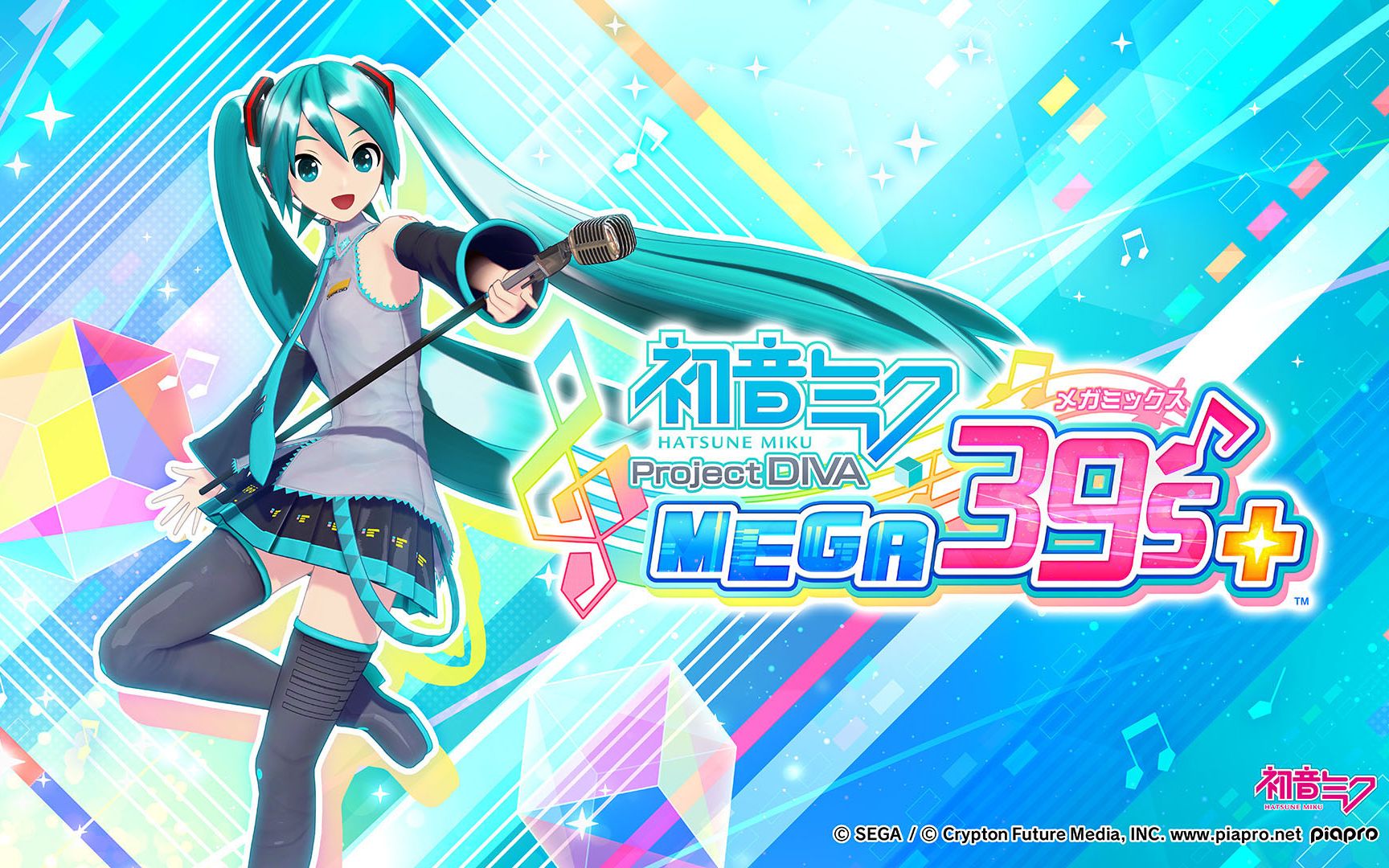 [图]《初音未来 Project DIVA MEGA39' s+》首次登陆Steam平台！