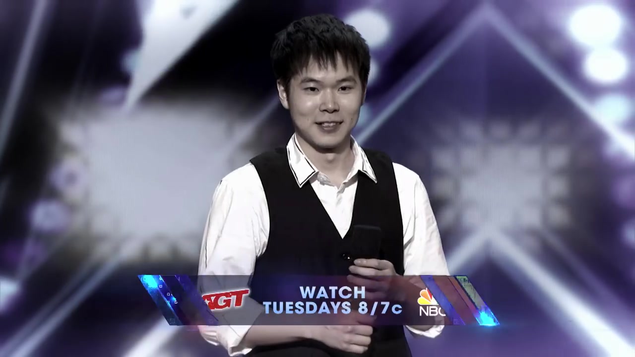 华人魔术师eric chien在美国达人秀的表现,wow不可思议