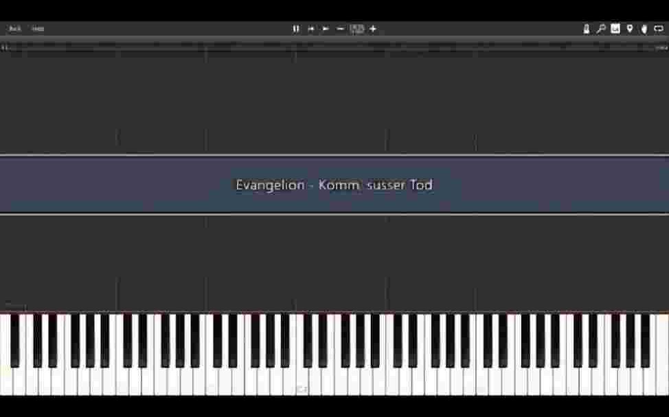 [图]（转载）钢琴 新世纪福音战士 来吧，甜蜜的死亡 come on,sweet death Komm süsser Tod