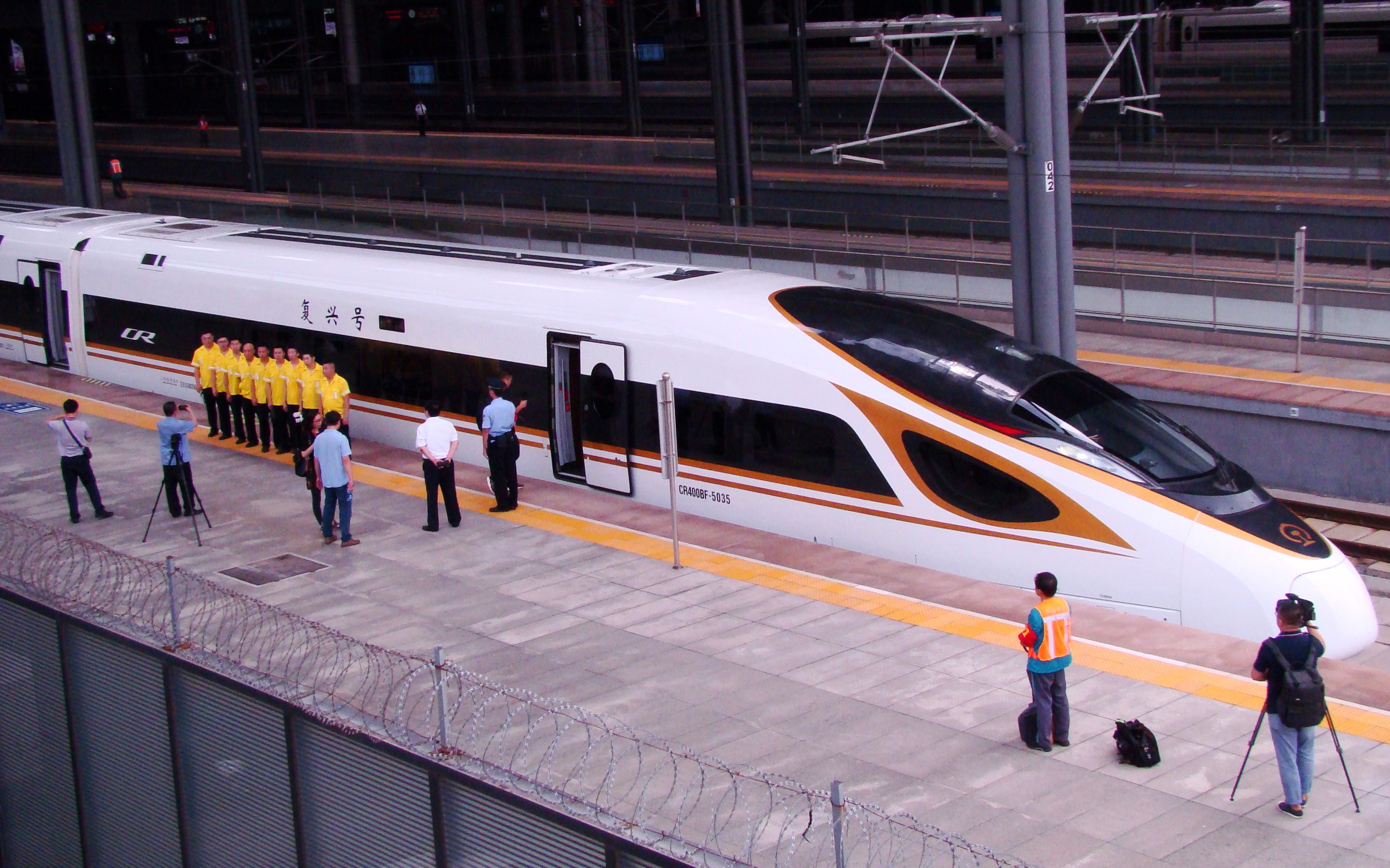 【中国高铁】津港高铁g305首发纪实