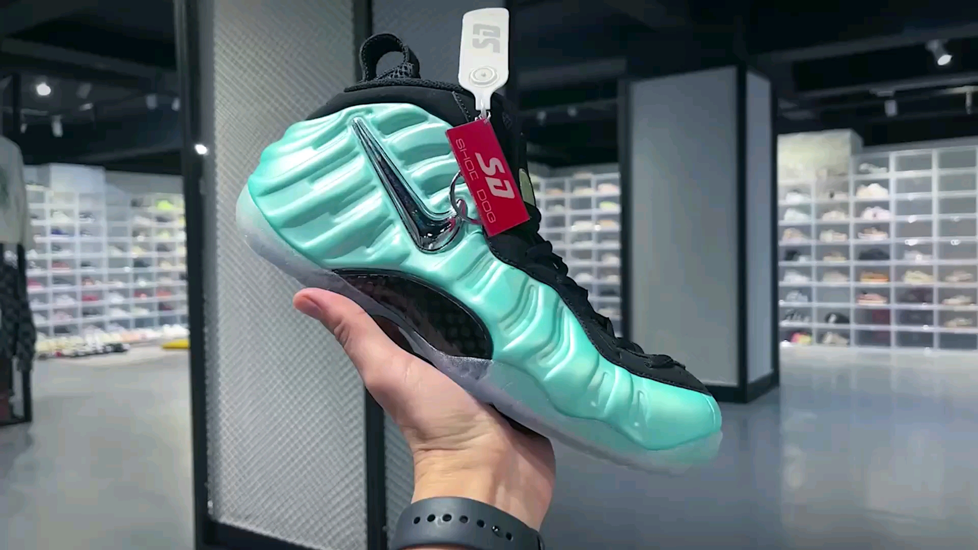 原厂渠道货!nike air foamposite 喷泡 南海岸泡