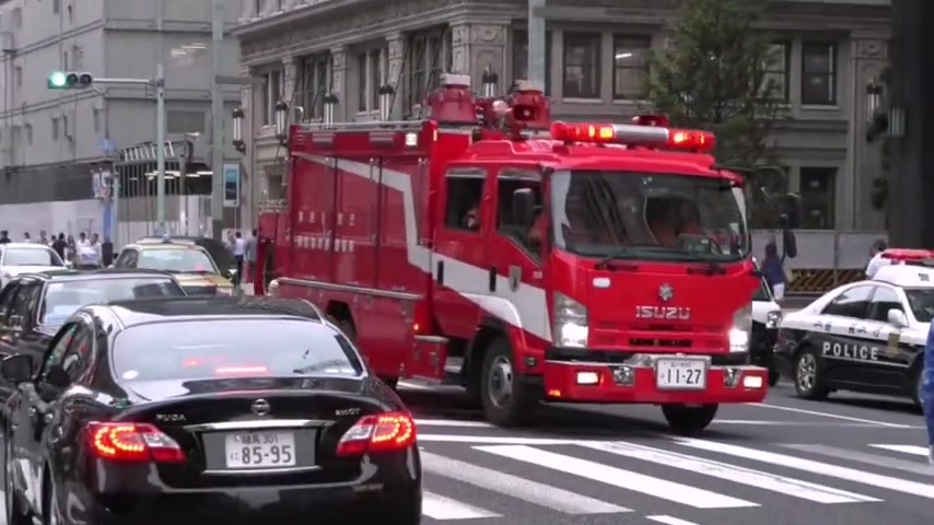 不同国家的消防车,美国消防车声音太恐怖,中国的消防车快如风,哔哩哔哩bilibili