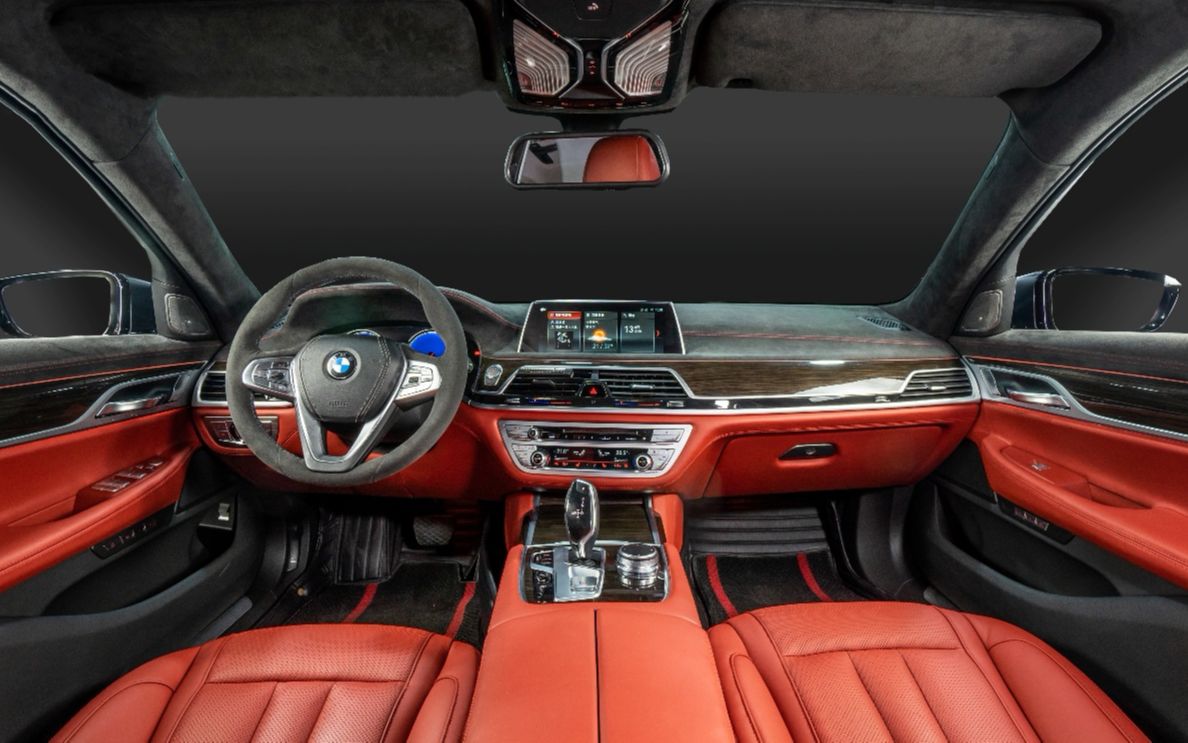 宝马730个性内饰改装,精彩讲解~捷卡汽车_哔哩哔哩_bilibili