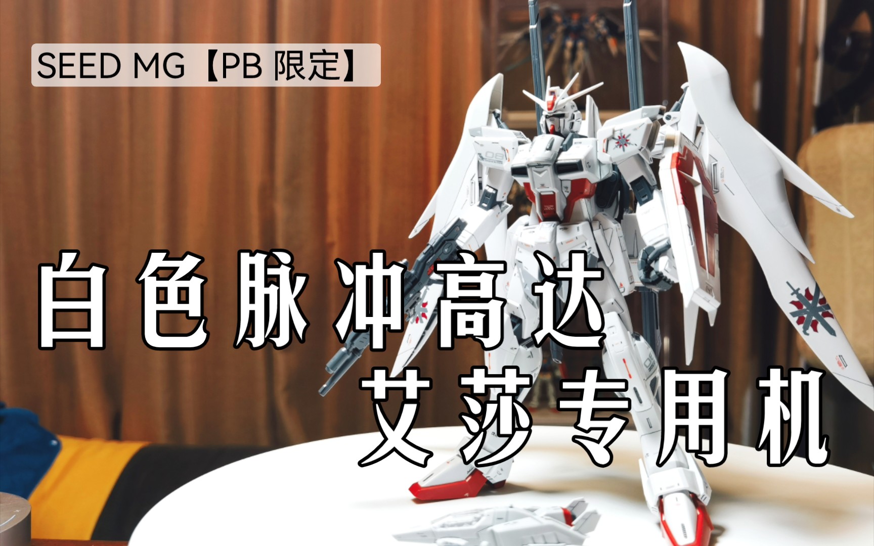 【pb限定mg】no.05 白色脉冲高达～艾莎专用机～命运脉冲