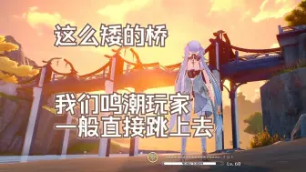 Download Video: 这么矮的桥，我们鸣潮玩家一般直接跳上去