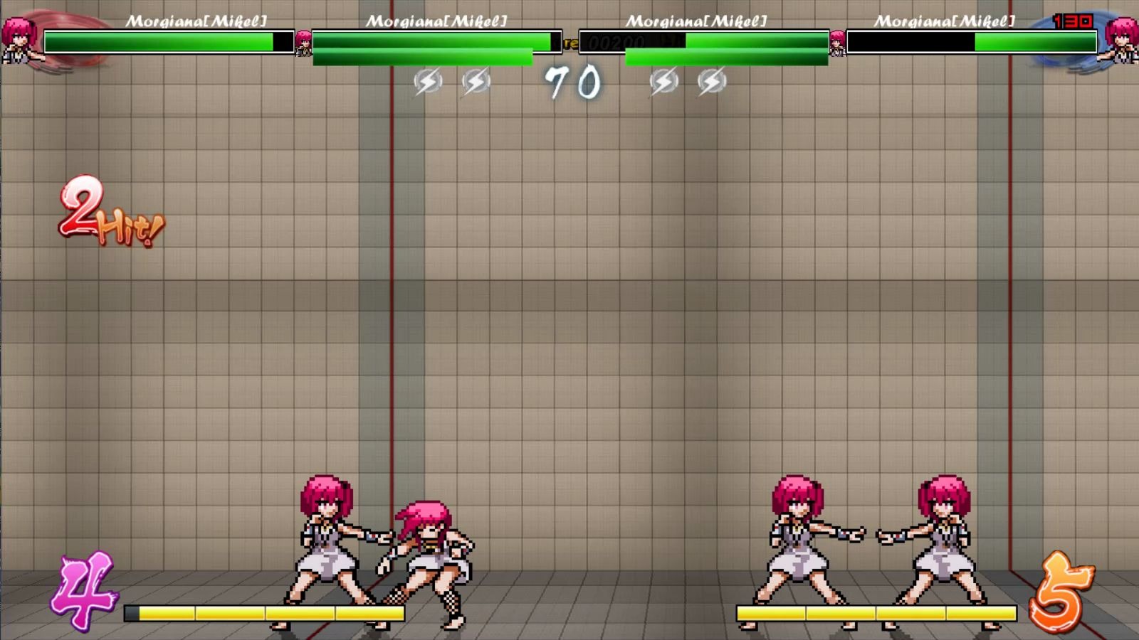 mugen多人对战血条精确滑动式制成