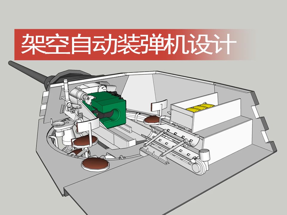 【战车】架空坦克自动装弹机三维演示动画哔哩哔哩bilibili