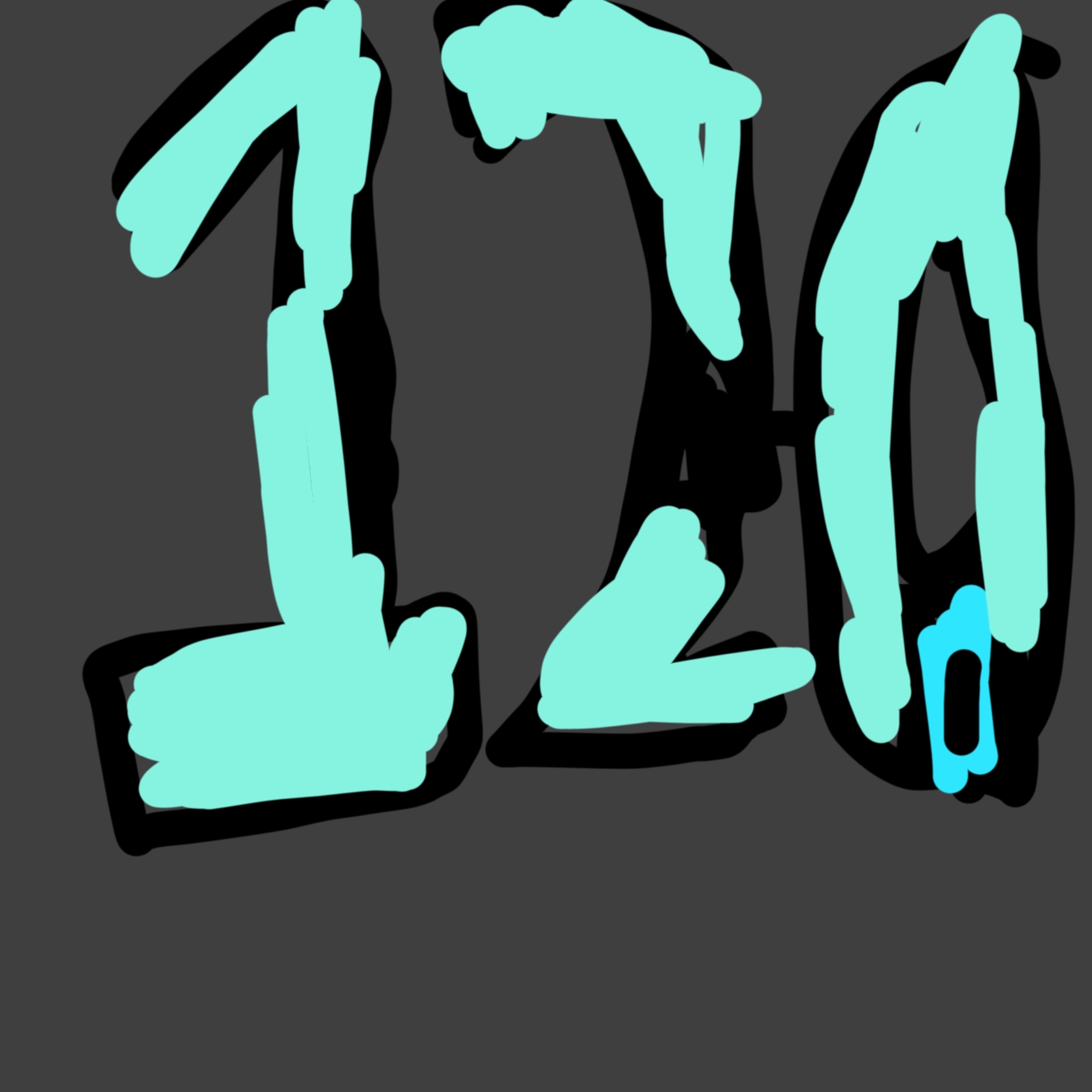 数字逐渐扭曲111-120