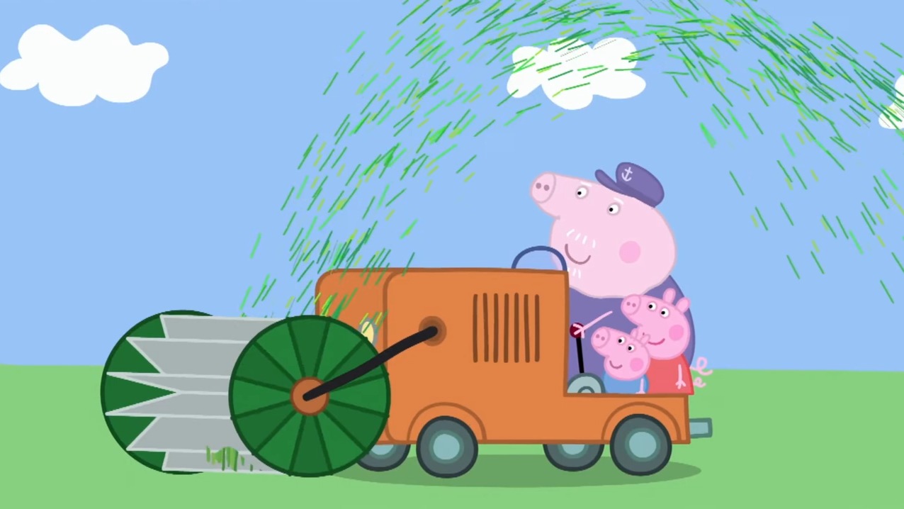 Peppa Pig小猪佩奇英文原版  The Long Grass(每日更新)哔哩哔哩bilibili