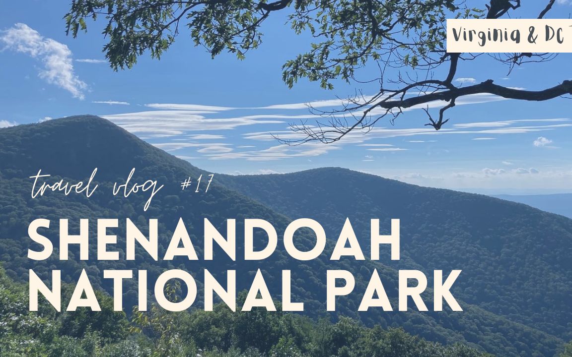 travel vlog #17 | shenandoah national park 国家公园的长周末
