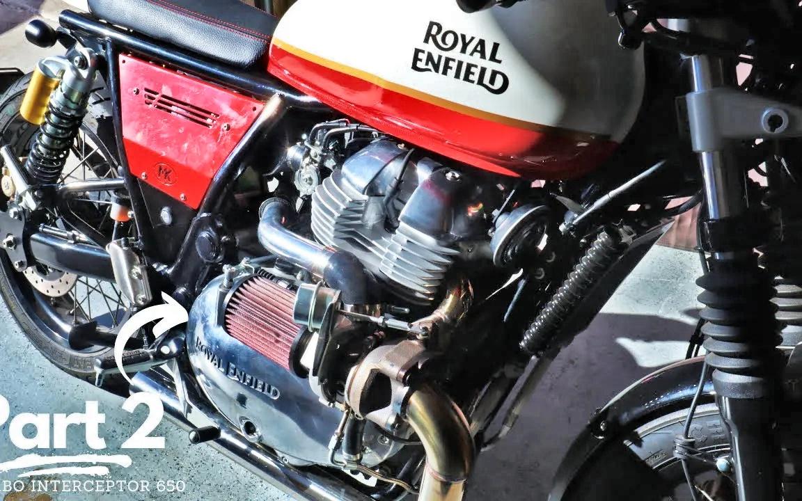 [DoctorMotorcycle] Turbo Royal Enfield INT650 Racer Build第二部分哔哩哔哩bilibili