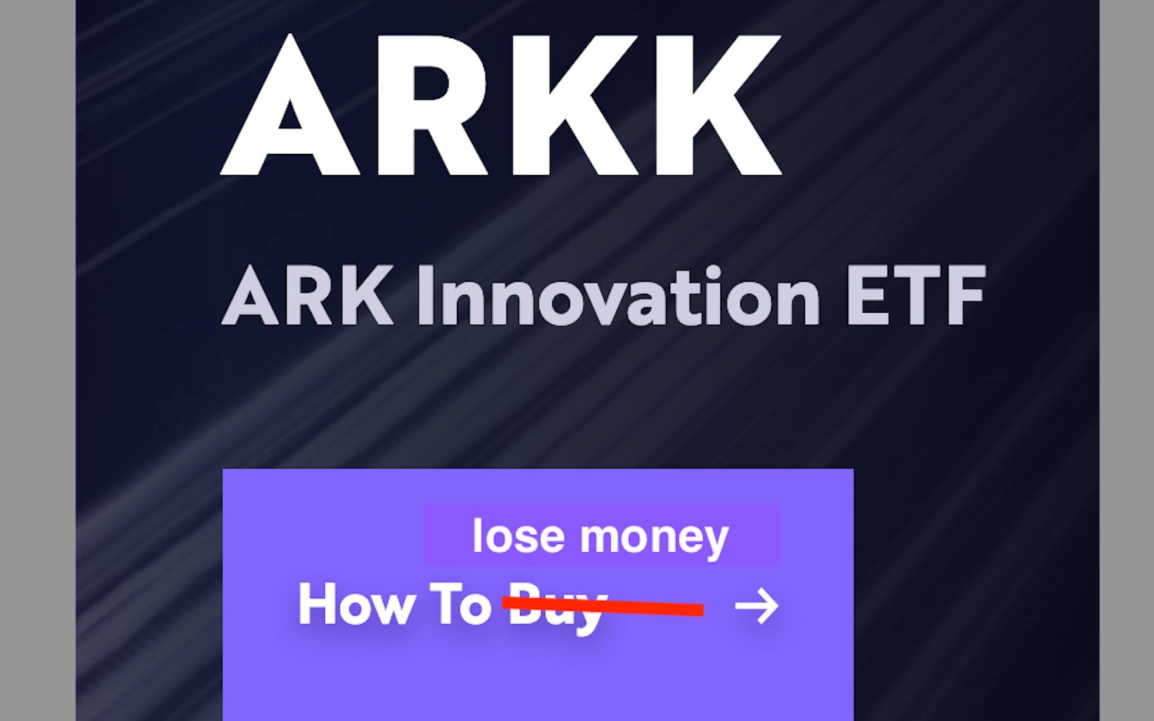 木头姐终于失去了他的魅力 (cathy wood finally lost his touch)