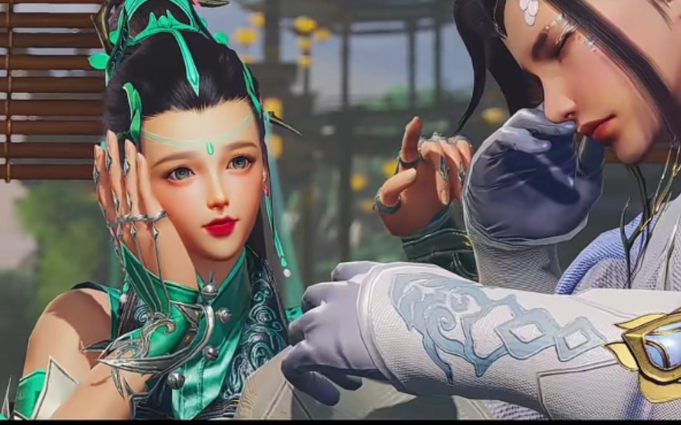 【剑网3/伞琴篇】青鸾与龙|是风动还是幡动,是心动呀|那天的他们相遇