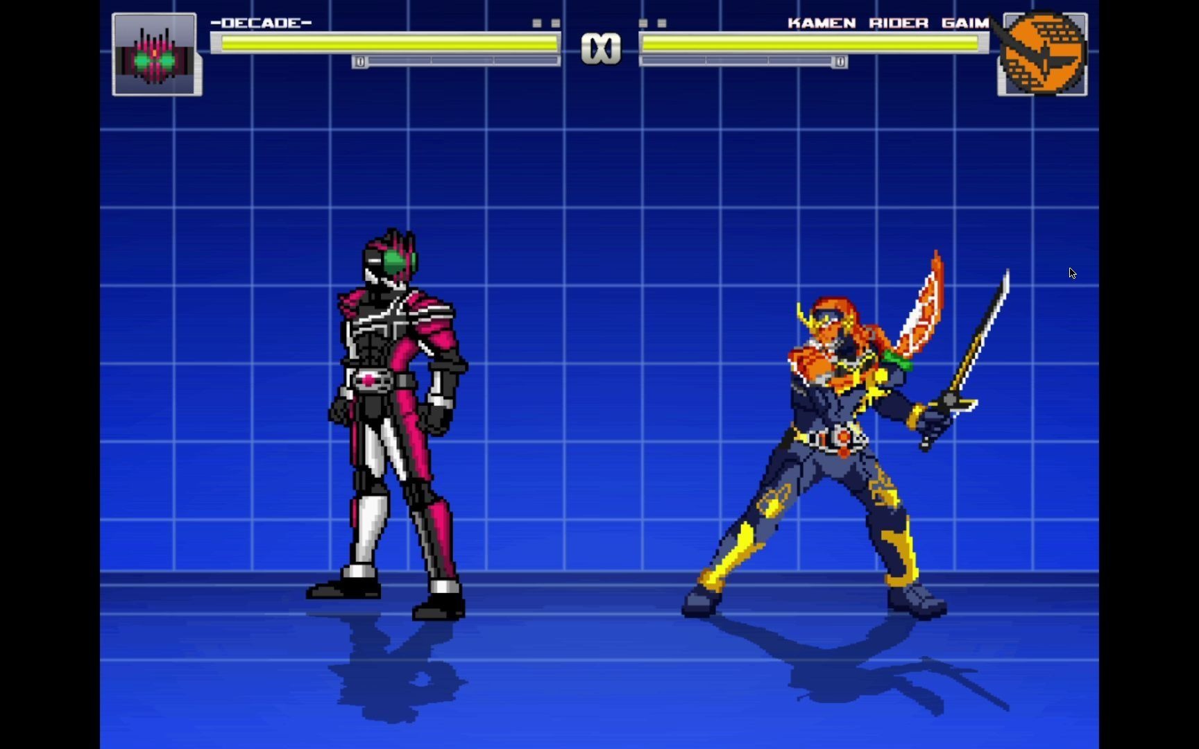 mugen假面骑士decadevs假面骑士gaim