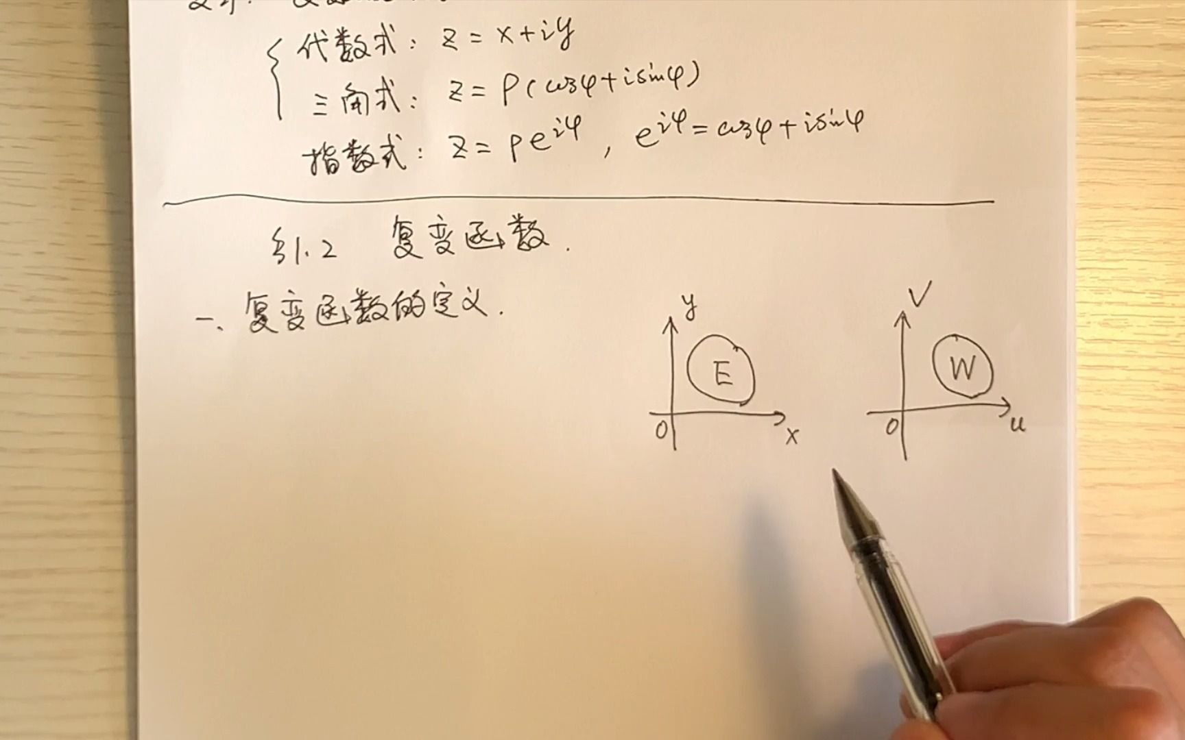 数学物理方法:1.2 复变函数哔哩哔哩bilibili