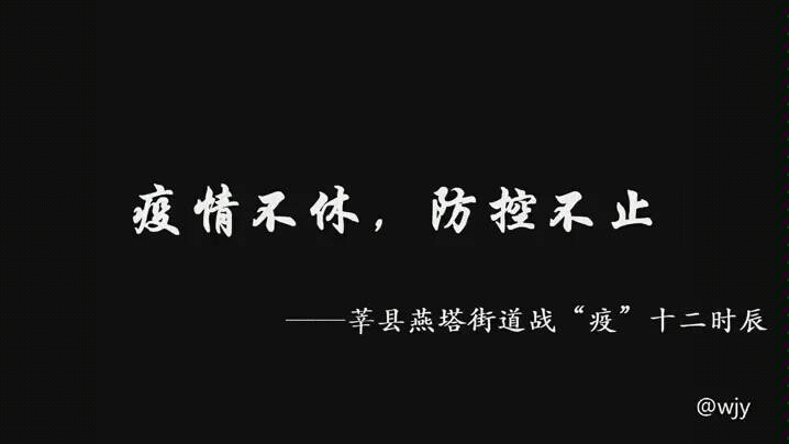 疫情不休,防控不止——莘县燕塔街道战“疫”十二时辰哔哩哔哩bilibili