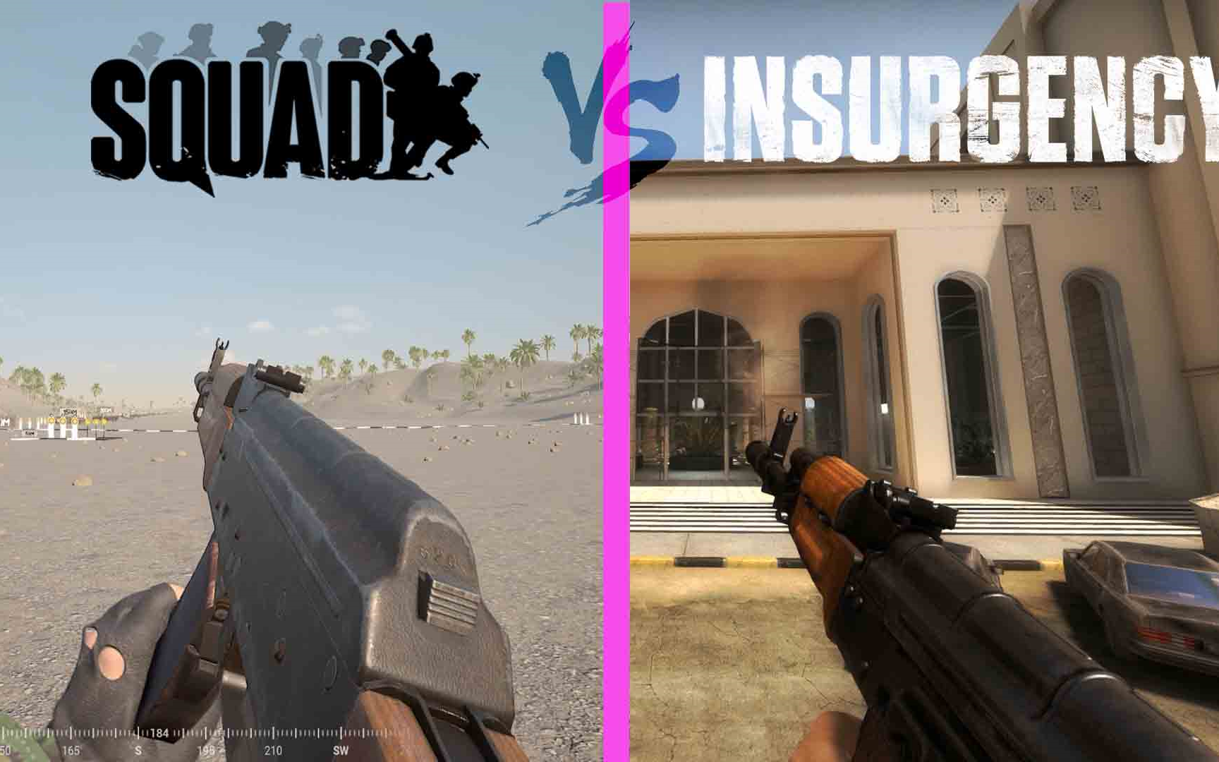 [图]【勤劳的小六】squad行动小组 VS Insurgency叛乱 枪声&装填对比