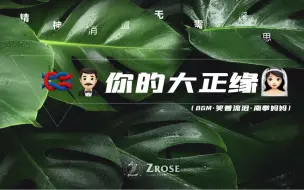 Скачать видео: 【佐玫瑰·Zrose】你的大正缘·纯正桃花（大众占卜·精神消遣·无需深思）