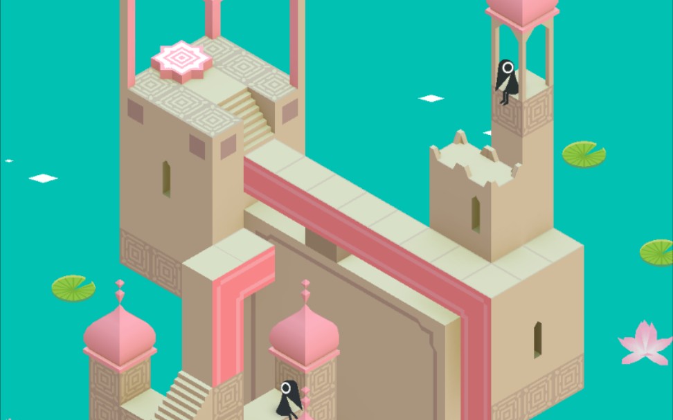 《纪念碑谷》第四关-水宫