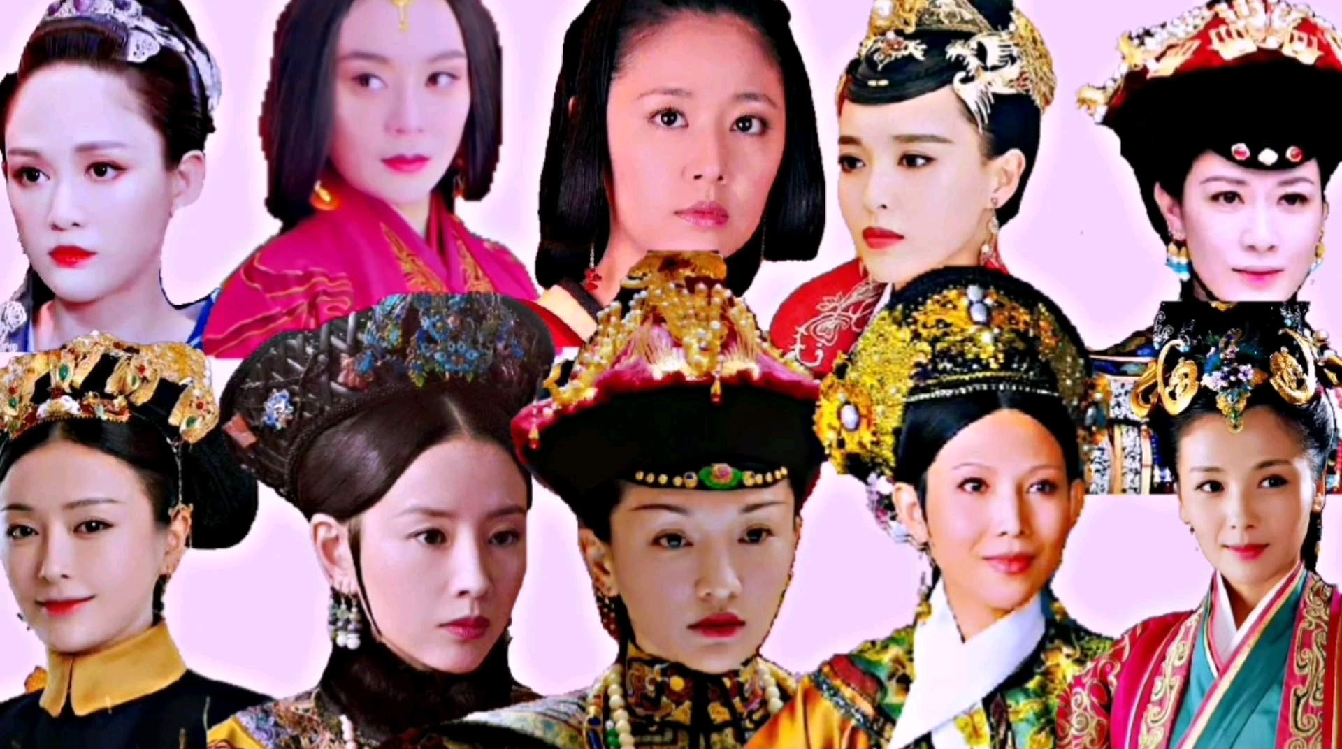 10位明星演皇后,看看谁的演技最好:林心如 蔡少芬 周迅