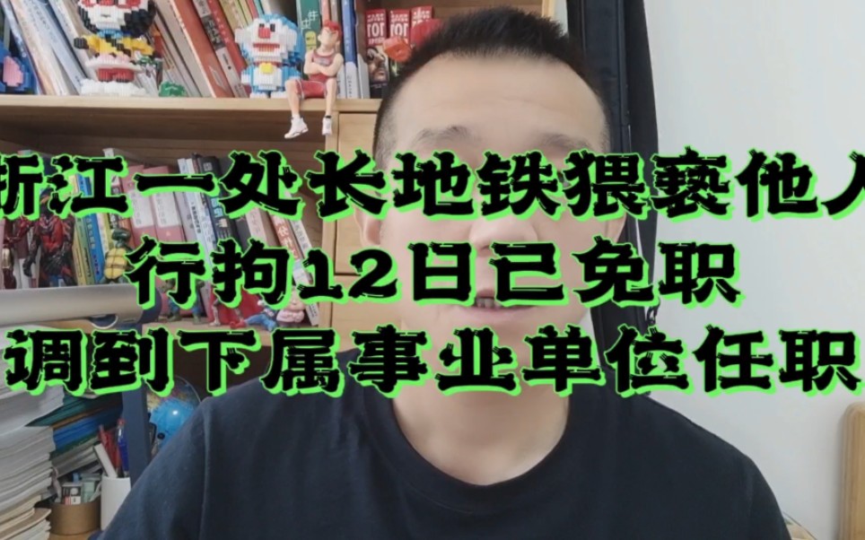 处长地铁猥亵他人,被调至事业单位哔哩哔哩bilibili