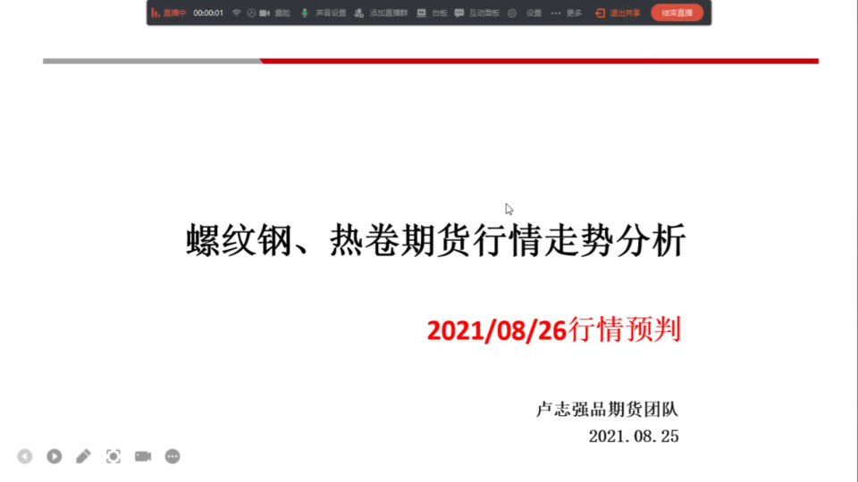 每日期货分析:8月26日螺纹钢热卷期货行情走势及操作建议,仅供参考!哔哩哔哩bilibili