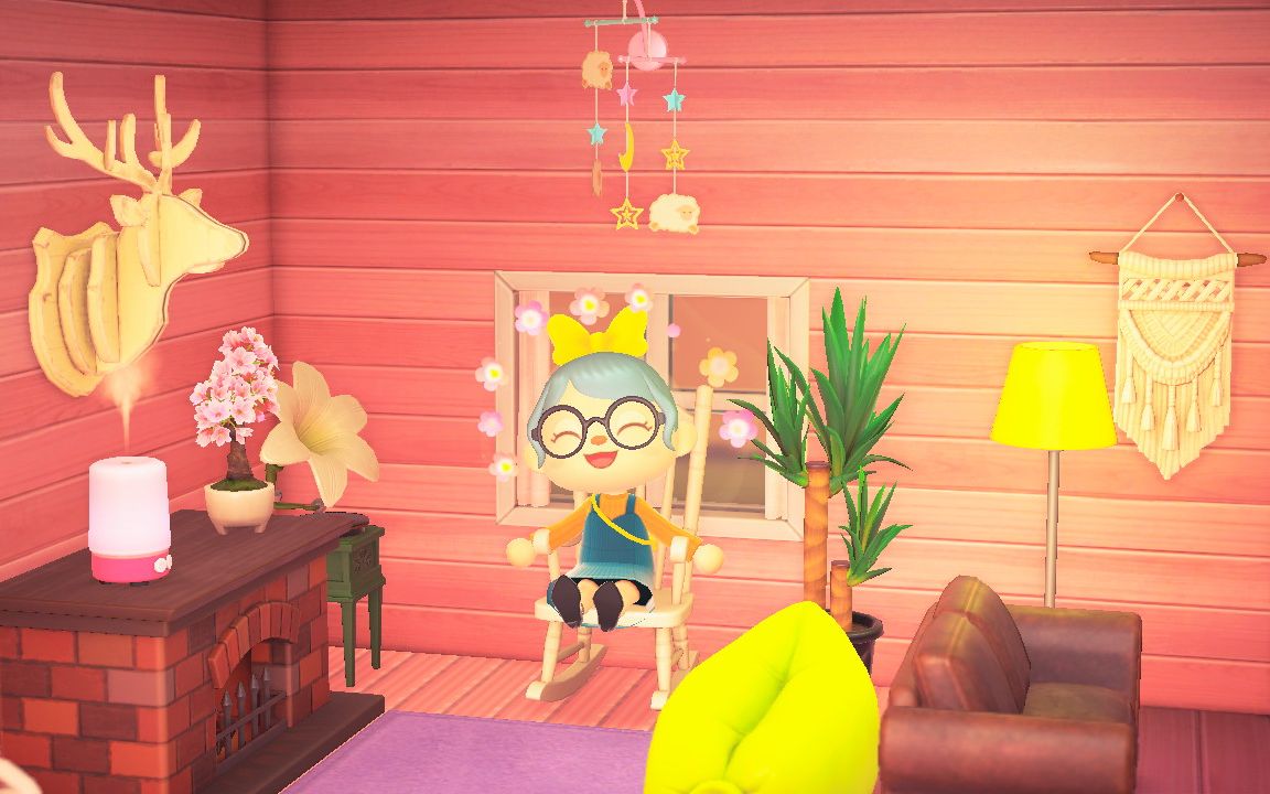 【动物之森】tuna岛室内设计|适合1～2人住甜美温馨小屋