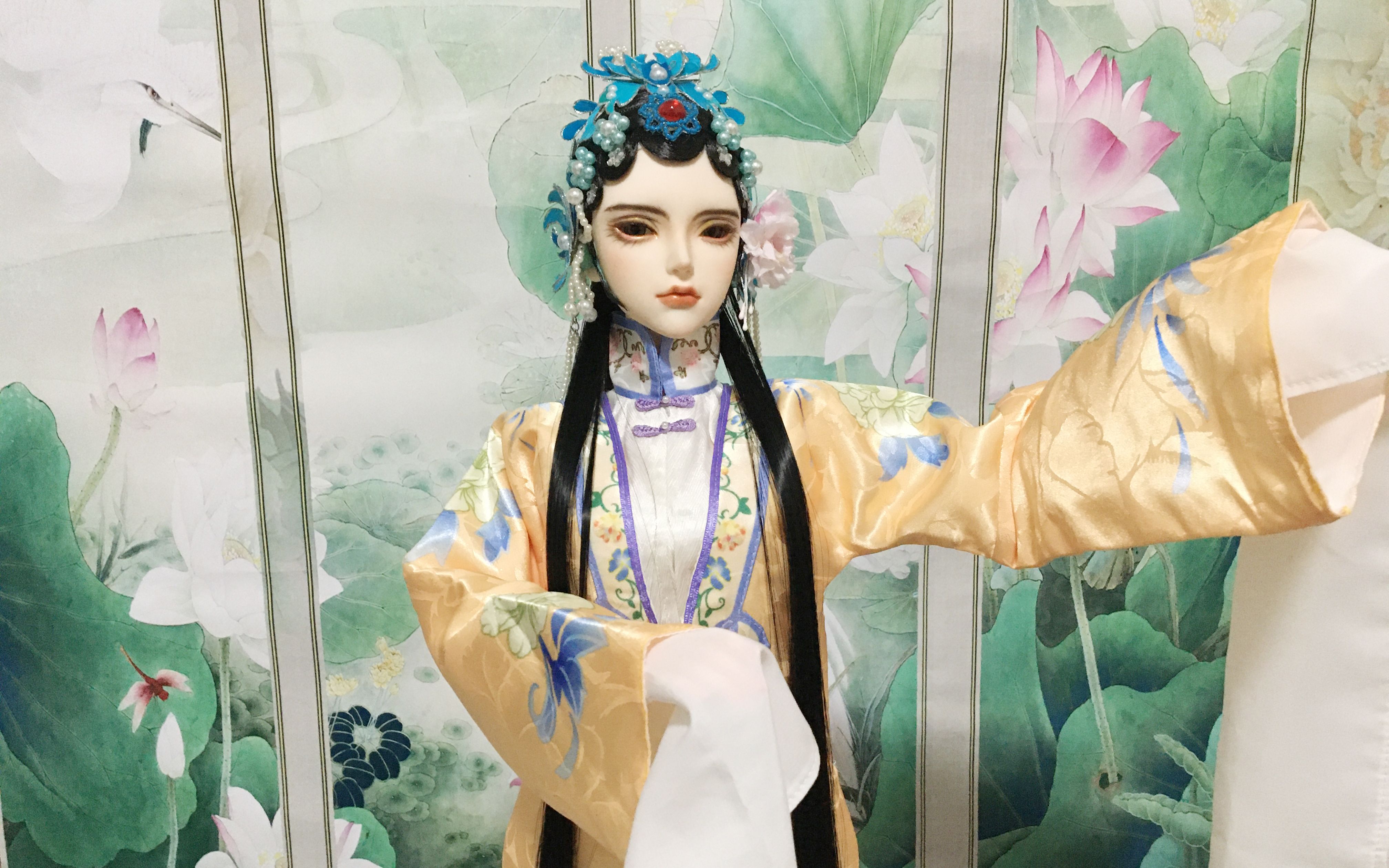 bjd 奇迹暖暖 游园惊梦 戏服cos娃衣制作