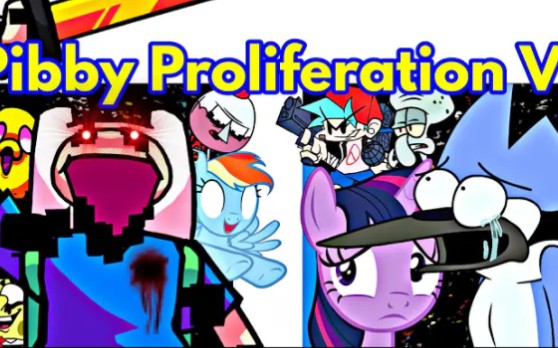 [图]Friday Night Funkin' Vs Pibby Proliferation V1 | Adventure Time My Little Pony