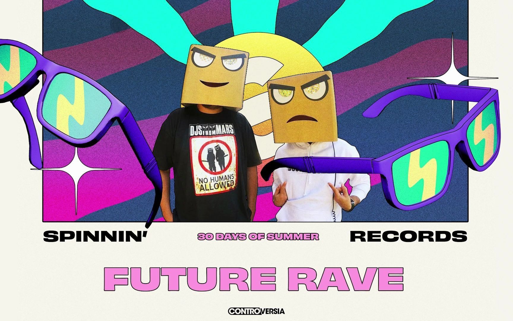 this is future rave with djs from mars spinnin 30 days of