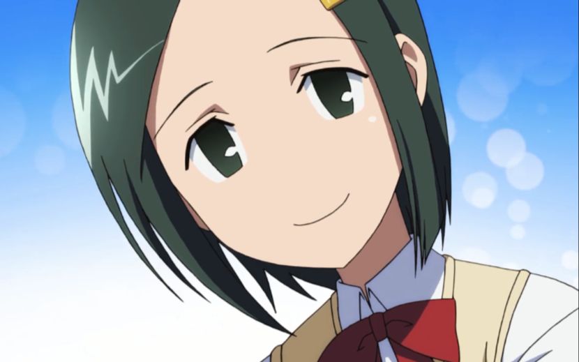 妄想学生会 畑兰子cut 13 学姐的微笑_哔哩哔哩_bilibili