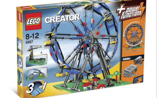 乐高创意百变4957摩天轮速组评测