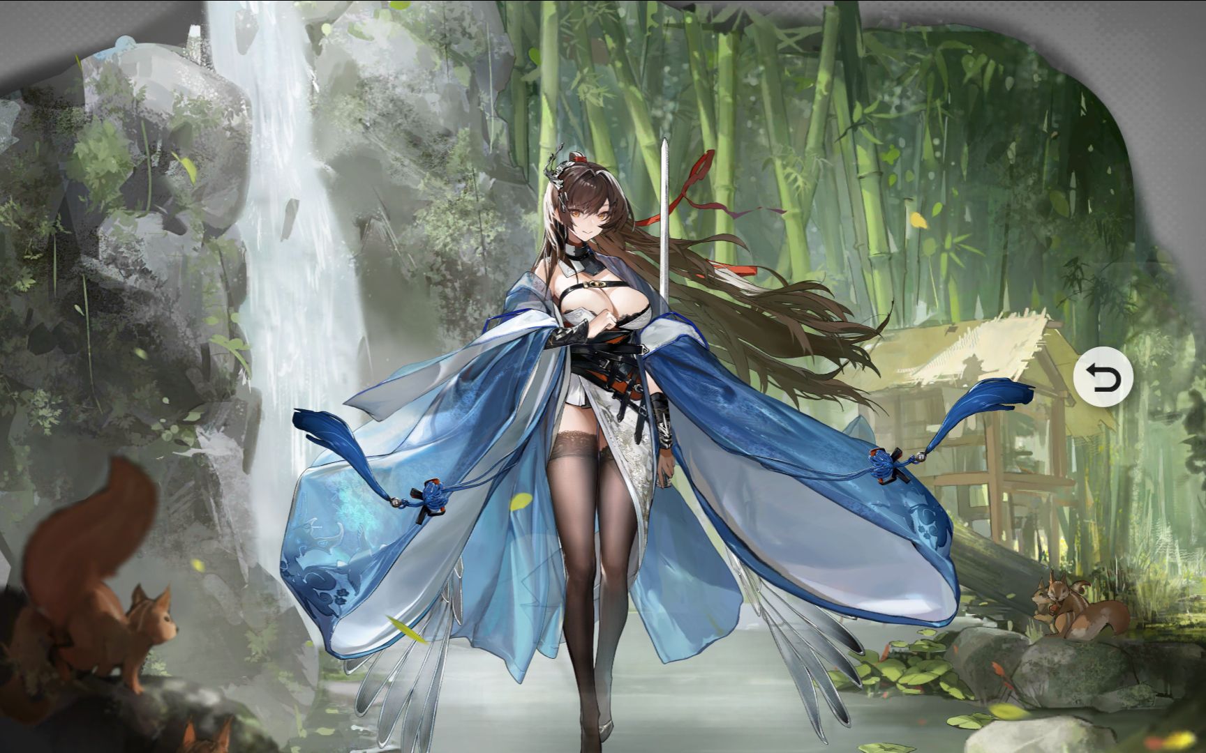 [云图计划]红尘快意系列皮肤 戴烟live2d展示