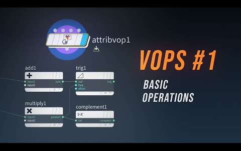 Houdini VOPS节点使用详解哔哩哔哩bilibili