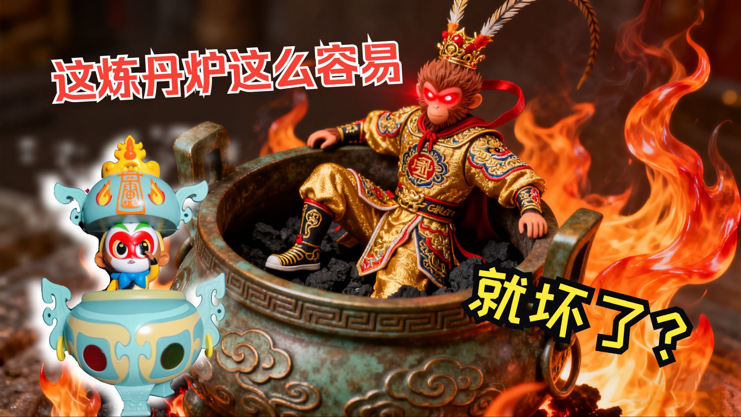 修复大闹天空联名款:火眼金睛孙悟空的炼丹炉