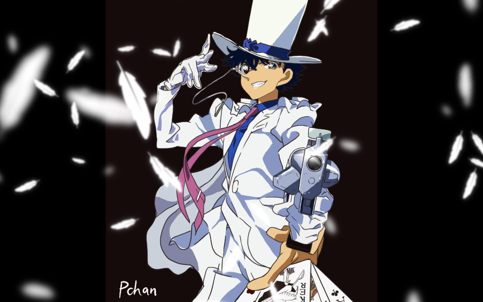 【p酱】画一个帅气十足的基德大人|世纪末的魔术师|ipad手绘练习日记