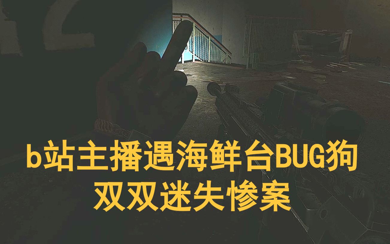 【逃離塔科夫】b站主播遇鬥魚某bug狗主播 雙雙迷失慘案 真解氣!