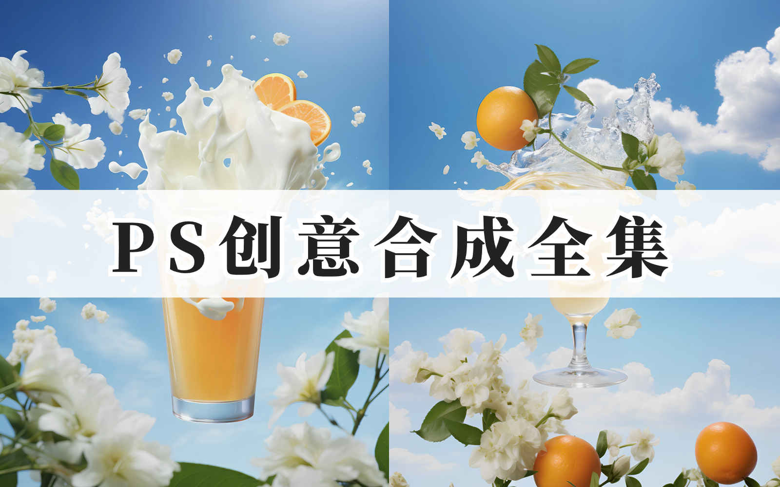 [图]【PS高级教程】Photoshop图像合成+创意合成逻辑+大神合成实战+PS海报设计！