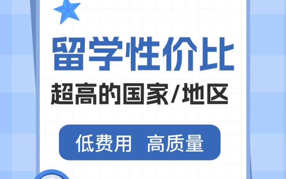 低费用!高质量!留学性价比超高的国家/地区一览哔哩哔哩bilibili