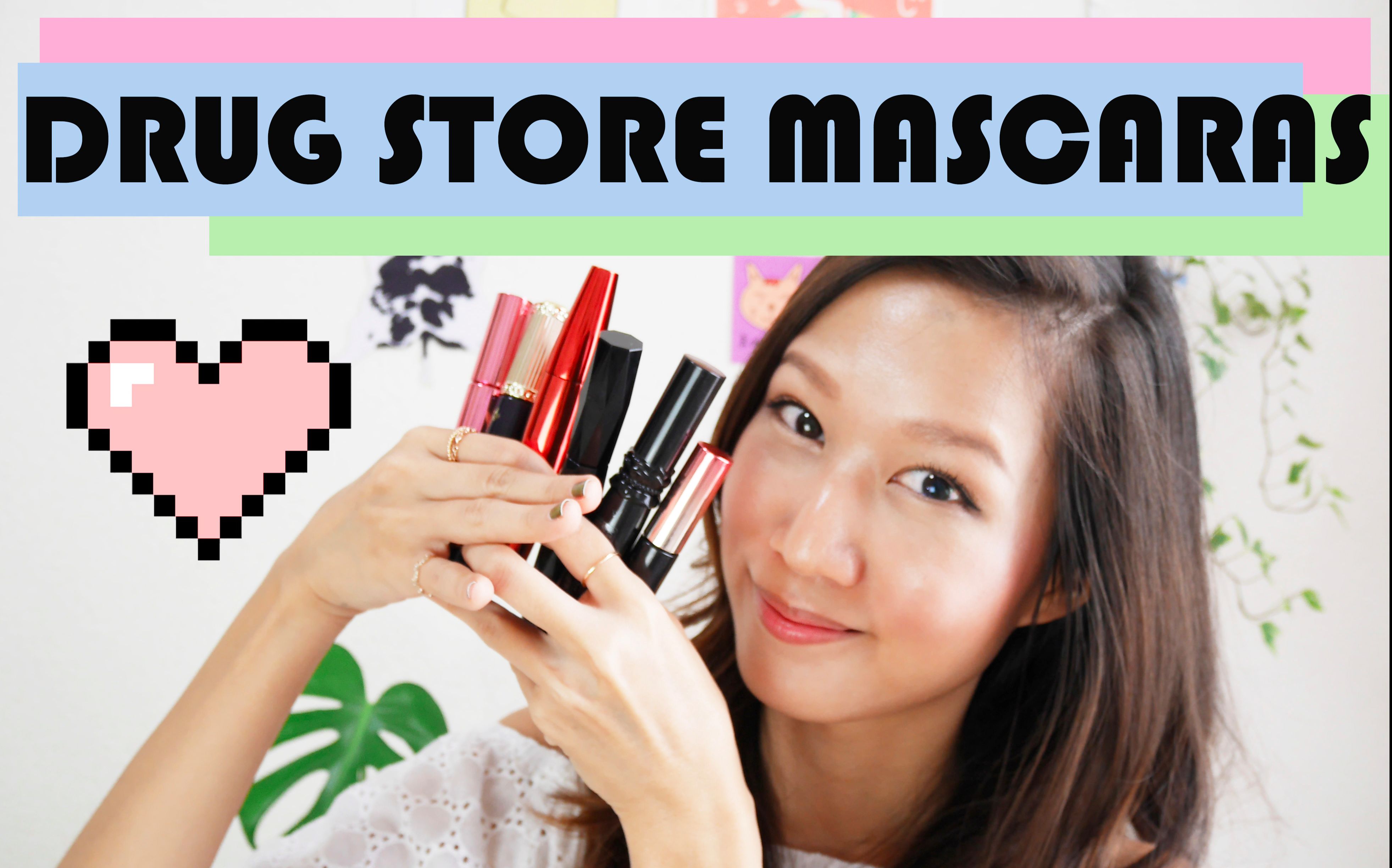 [日本药妆]The best mascara 最好用的睫毛膏~纤长卷翘一次拥有!|Pei哔哩哔哩bilibili