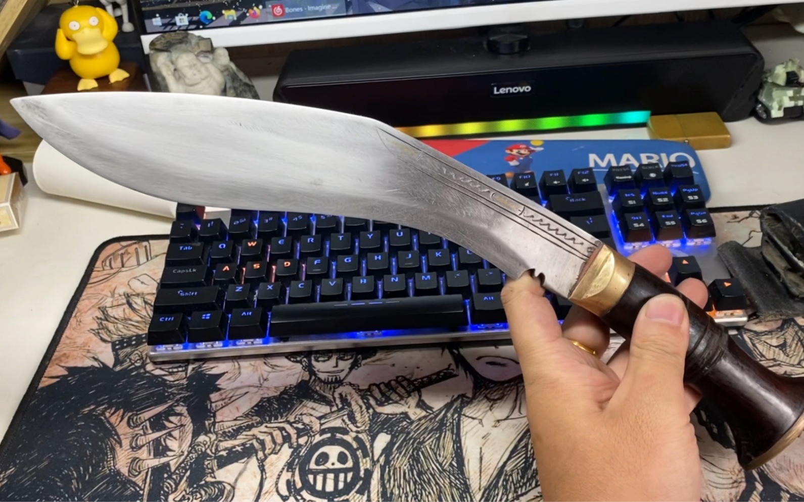 一二十年前的尼泊尔狗腿子.尼泊尔军刀.