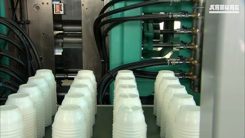 一次性塑料碗的注塑成型(Cup manufacturing by injection moulding)哔哩哔哩bilibili