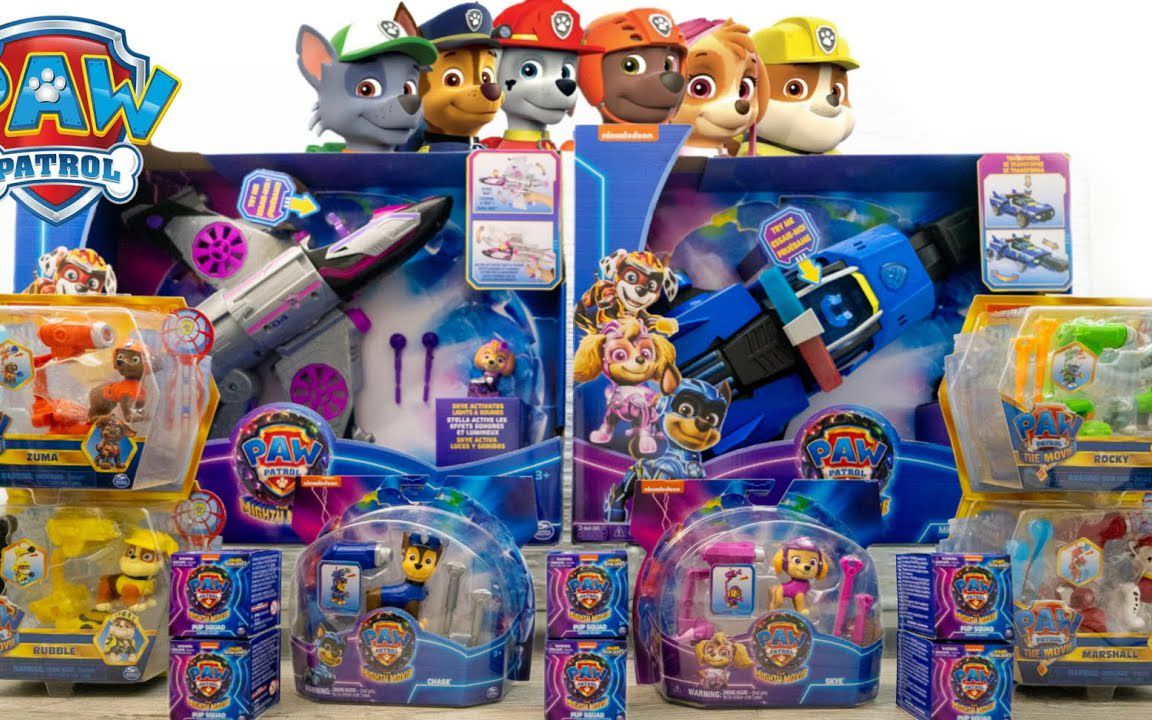 汪汪队立大功第六季威力狗全新玩具开箱!